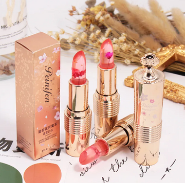Color-Changing Flower Lipstick